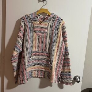 Baja Joe Multicolor Knit Hoodie